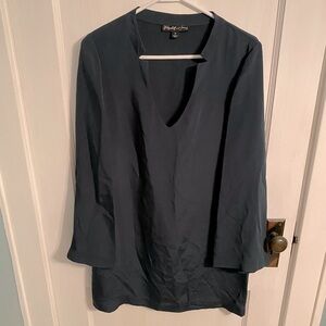 Elizabeth and James dark teal dress